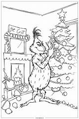 The Grinch With His Dog Max Coloring Page Free PDF&ampPNG Printable sketch template