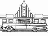 Coloring Pages Cadillac Printable For Kids & Adults Free sketch template