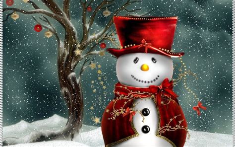 Christmas Snowman Wallpapers - Top Free Christmas Snowman Backgrounds - WallpaperAccess