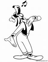 Goofy Coloring Pages 2 Disneyclipscom sketch template