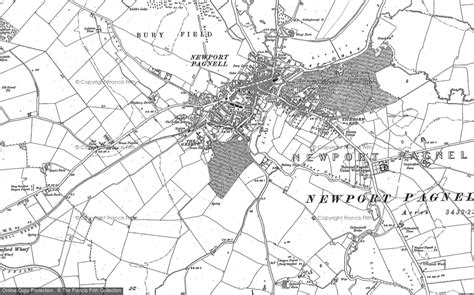 Old Maps of Newport Pagnell, Buckinghamshire - Francis Frith