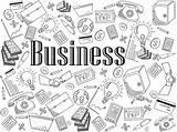 Premium Vector  Business coloring Book Illustration sketch template