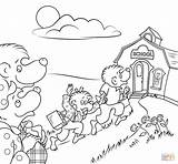 Berenstain Bears Go To School coloring Page  Free Printable Coloring Pages sketch template