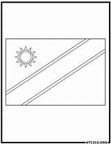Sudan Flag Coloring Page  ATC21S sketch template