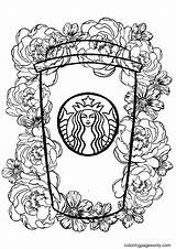 Starbucks Coloring Pages Printable For Free Download sketch template