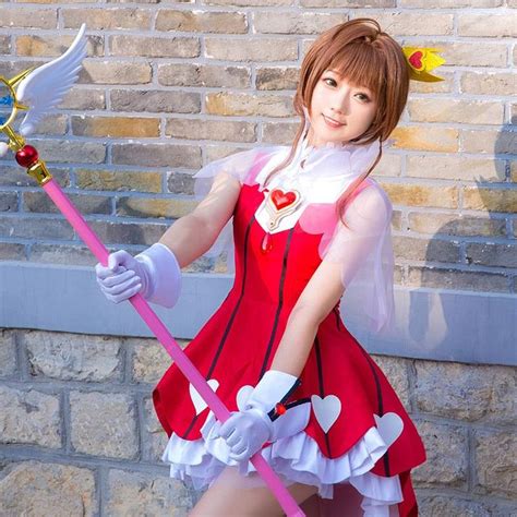 Card Captor Sakura Cosplay costume yc21170 | Sakura cosplay, Cardcaptor ...