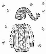 Ugly Christmas Sweater For Kids Coloring Pages  Cool sketch template