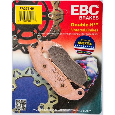 EBC Double H Sintered Brake Pads FA375HH - Walmart.com