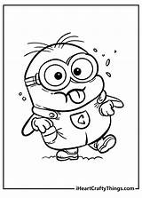 Minion Coloring Pages With Names sketch template