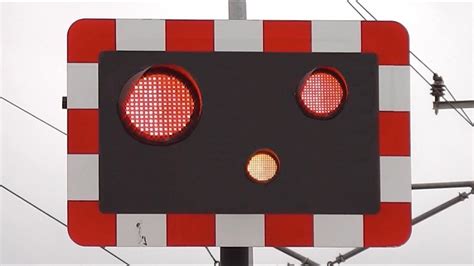 Railway Crossing Lights Gone Crazy ! - YouTube