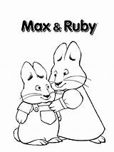 Max And Ruby Coloring Page  Funny Pages sketch template