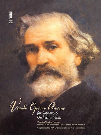 Verdi – Opera Arias for Soprano & Orchestra, Volume III - Music Minus One Soprano - Music Minus ...