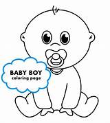 Cool It A Boy Baby Pictures Coloring Page Bo  Vrogueco sketch template