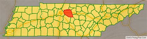 Map of Wilson County, Tennessee - Địa Ốc Thông Thái