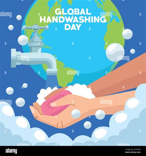 Poster On Global Handwashing Day – Lukisan