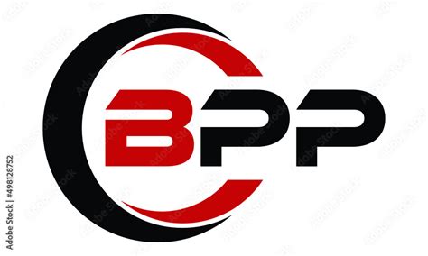 BPP swoosh logo design vector template | monogram logo | abstract logo ...