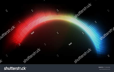 Digital Abstract Spectrum Sound Wave Stock Vector (Royalty Free) 712564348 | Shutterstock