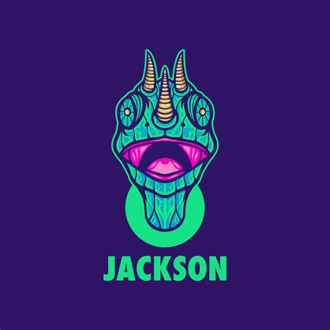 Jackson mascot logo for esport gaming or emblems 7890861 Vector Art at ...