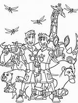 25  Free PDF Wild Kratts Coloring Pages 🎨🐾 Coloringpagesforkidsnet sketch template