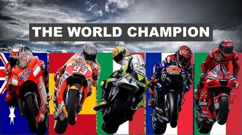 List Of All Previous World Champions In MotoGP - Speedope