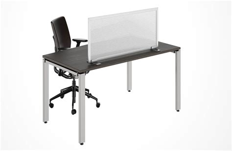 Desk Privacy Panel For Desktops - Divide Freestanding Office Partition Panel 12H