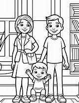 20 National Adoption Month Coloring Pages  Family sketch template