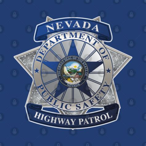 Nevada Highway Patrol Badge Crest Logo - Nevada Highway Patrol - Pin ...