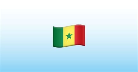 Bandeira: Senegal Emoji 🇸🇳