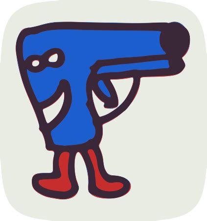 Download Pistol Man SVG | FreePNGImg