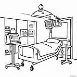 Hospital Coloring Page 14789 11941 sketch template