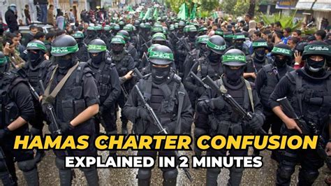 Confusion Over Hamas Charter Clarified | Israel and Palestine Conflict ...