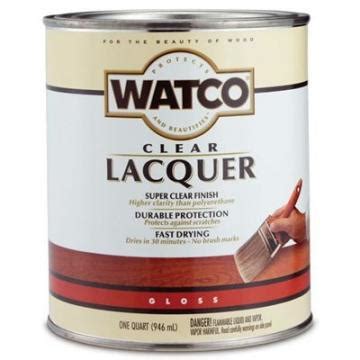 Watco Clear Lacquer Wood Finish | WOOD Magazine