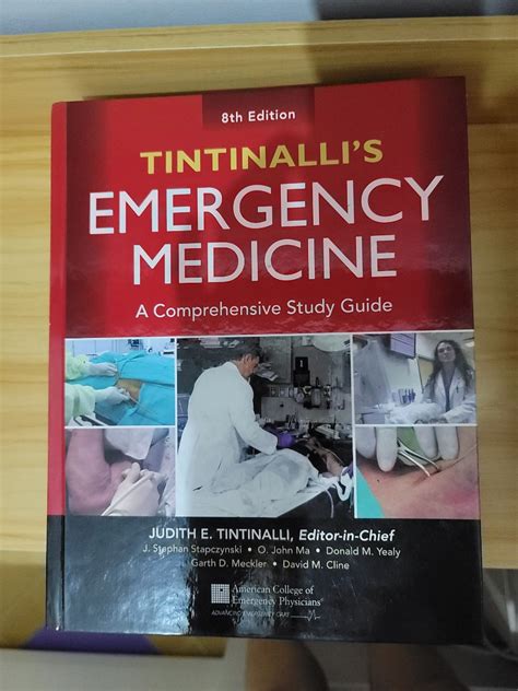 Tintinalli's Emergency Manual 8th Ed. (Hardbound) Original, Hobbies ...