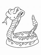 Rattlesnake Printables Coloring Pages sketch template