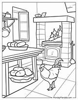 26 Kitchen Coloring Pages Free PDF Printables sketch template