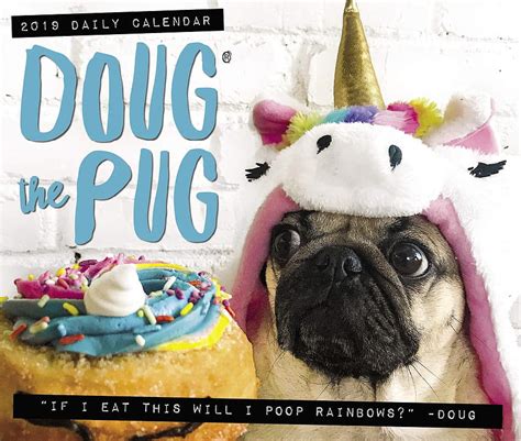 Doug the Pug 2019 Box Calendar HD wallpaper | Pxfuel