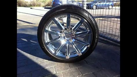 Chrome paint on an AUDI A5 wheels, mirrors and handles - YouTube