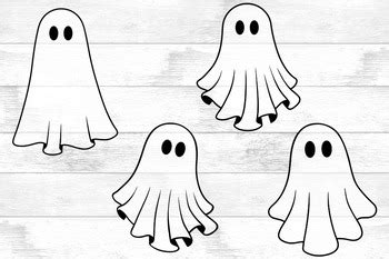 Ghost SVG PNG, Ghost Halloween Svg, Cute Ghost Halloween Clipart, Ghost Shirt.