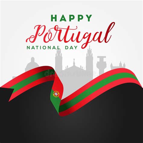 Portugal Independence Day. Portugal Map. Vector Illustration. Stock Vector - Illustration of ...