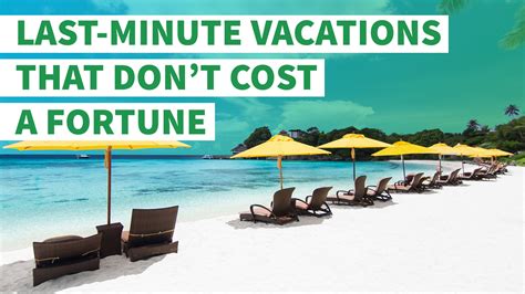 Cheap Last Minute Vacations - Kangmusofficial.com