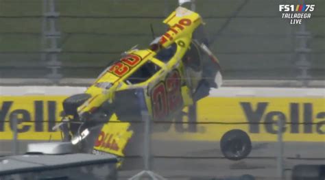 NASCAR: Blaine Perkins' car flips six times in wild Xfinity Series ...