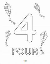 Printable Number Coloring Pages 1 10 sketch template