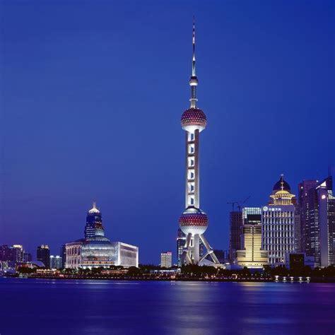 Appreciating the night view of Shanghai Bund, Shanghai Night View Bund Trip