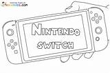 Nintendo Switch Coloring Pages For Free sketch template