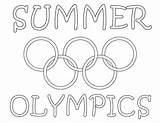 Olympic Rings Coloring Pages sketch template