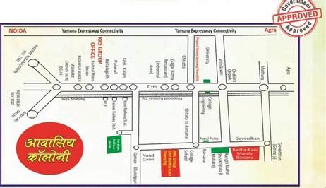 Shri Radha Rani Township in Barsana, Mathura: Price, Brochure, Floor ...