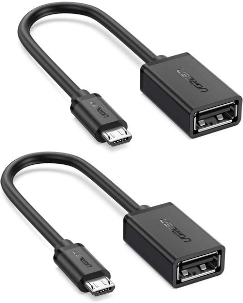 UGREEN Micro USB to USB Micro USB 2.0 OTG Cable 2 Pack On The Go ...