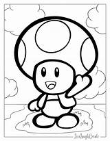 24 Adorable Toad Coloring Pages Free PDF Printables sketch template