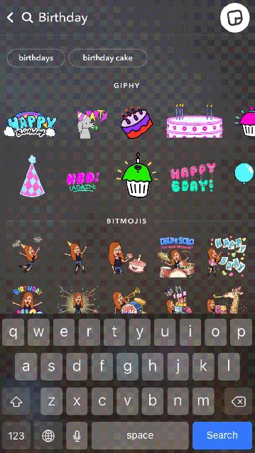 Snapchat gets new GIF stickers from GIPHY, discover screen tabs and more