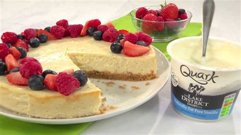 RECIPE - HOW TO MAKE A QUARK NEW YORK CHEESECAKE WITH 400 FEWER ...